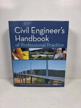 Civil Engineer's Handbook of Professional Practice - Blue Cover
